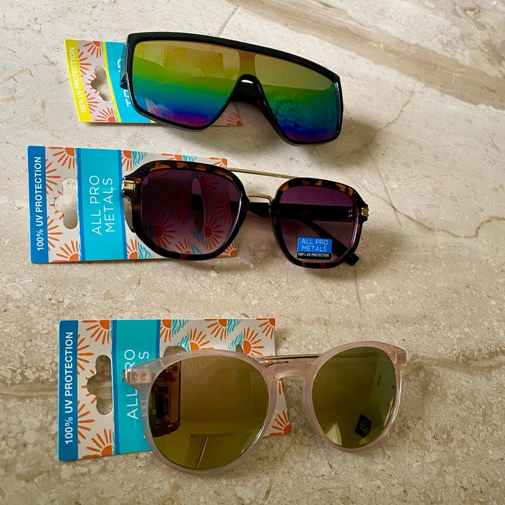 Bundle of 3 new UV Protection Sunglasses